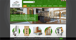 Desktop Screenshot of geusokna.cz